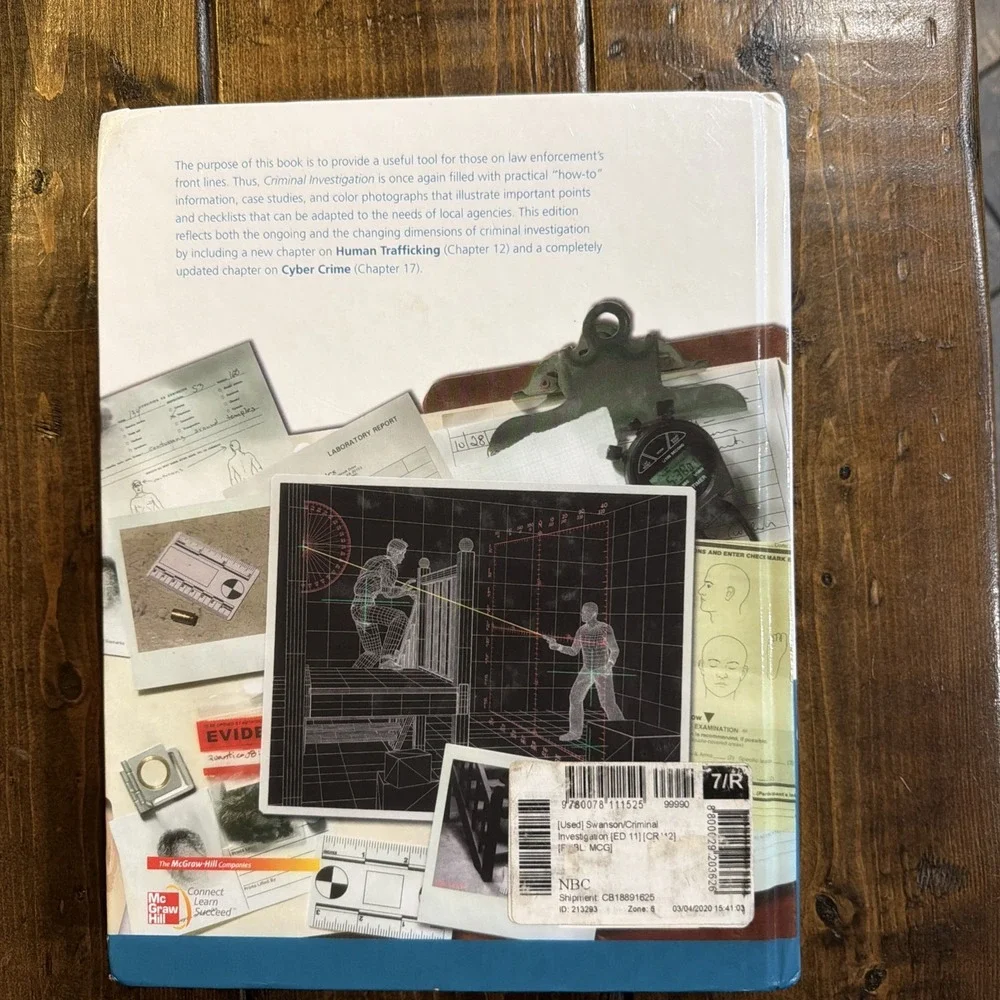Criminal Investigation‎ by Neil C. Chamelin, Charles R. Swanson, Leonard Territo
